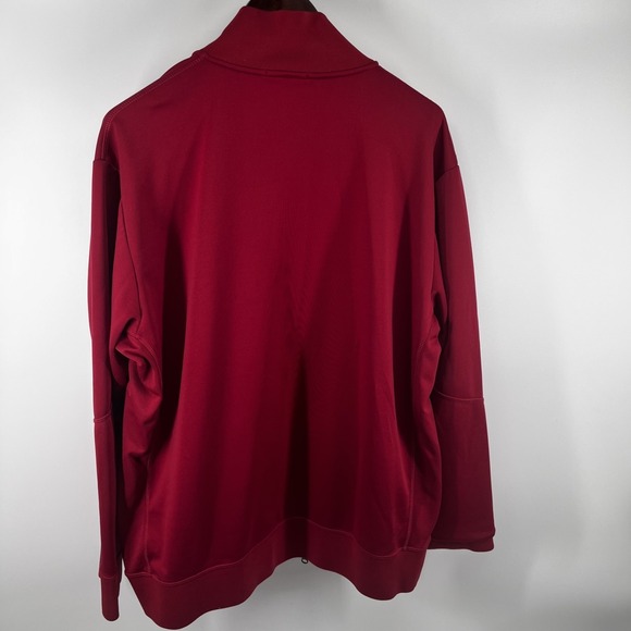 Washington State Cougars Jacket Mens Red Dri Fit Full Zip Nike NCAA Football - Picture 3 of 9